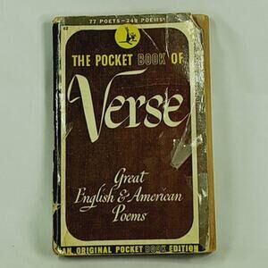 The Pocket Book of Verse Great English & American Poems Vintage Paperback